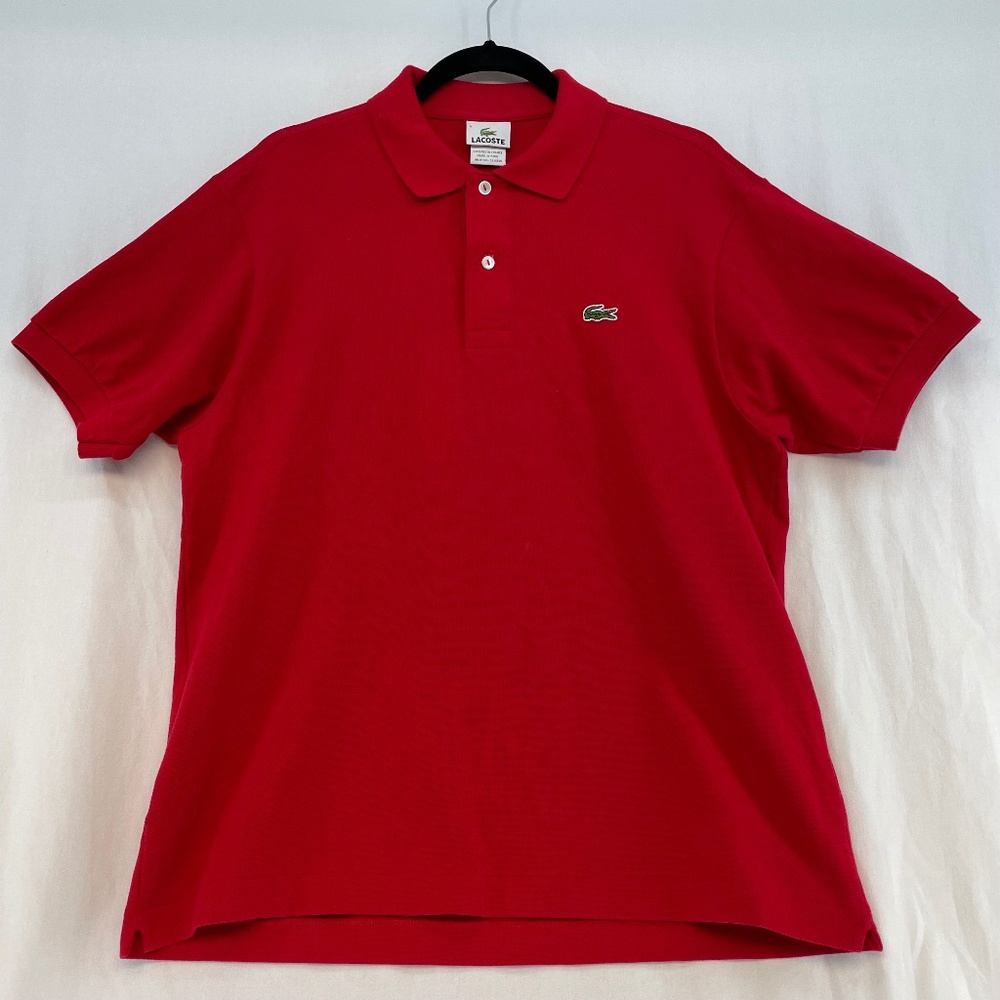 Lacoste Polo Red Men’s Size 5 – Classic like new